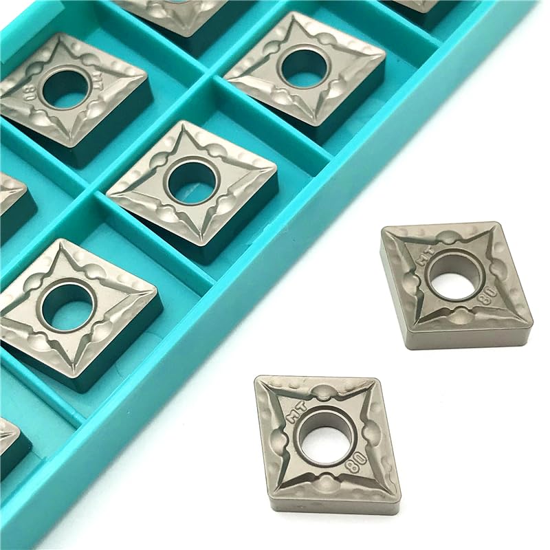 10 piezas CNMG120404 CNMG120408-MT CT3000 insertos para torneado miniatura 4