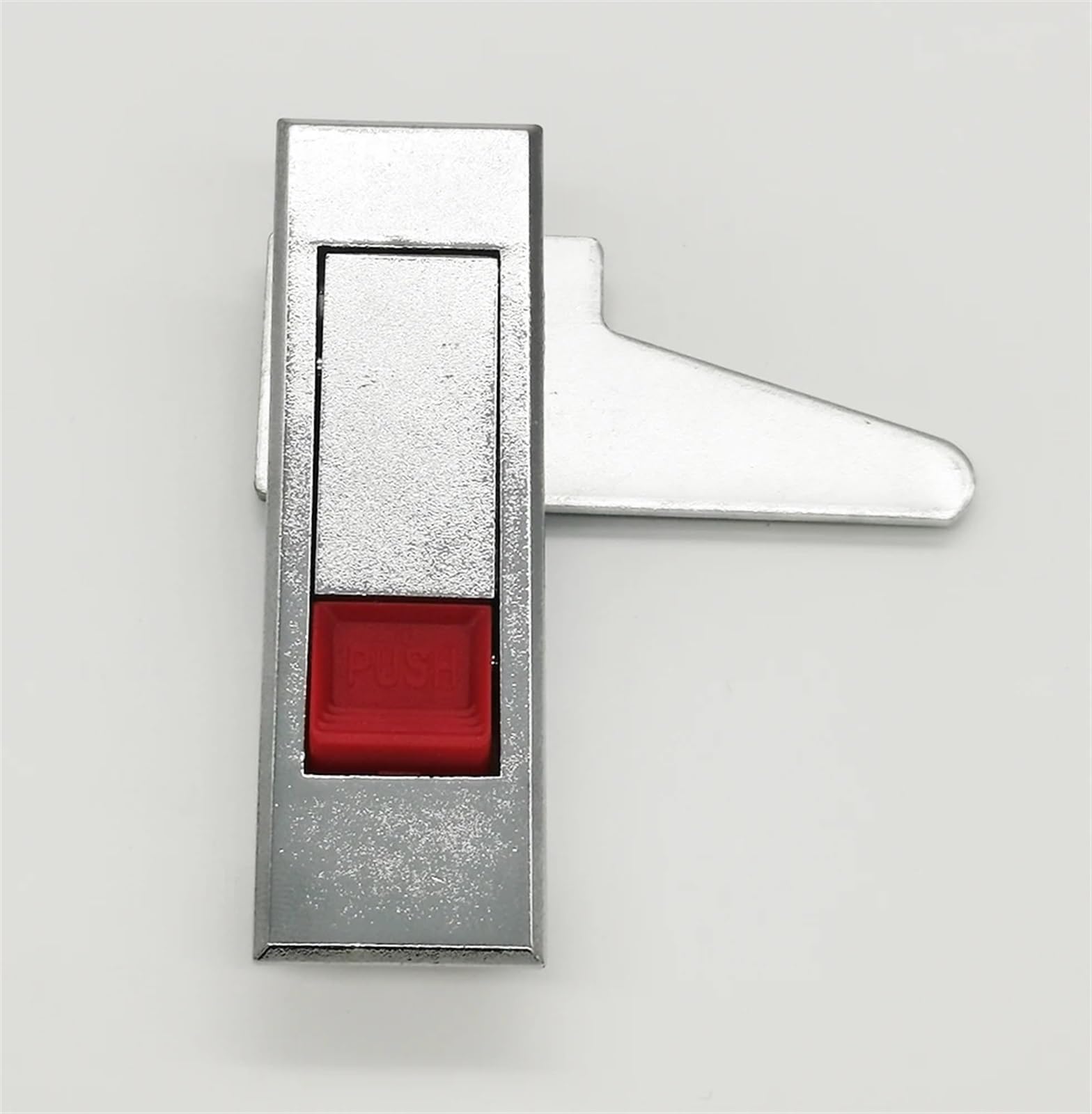 UWUKCJOKQ MS603 Button Lock Power Distribution Cinet Door File Electric Box Plane Bounce Switch 1Pcs(Red button no key)