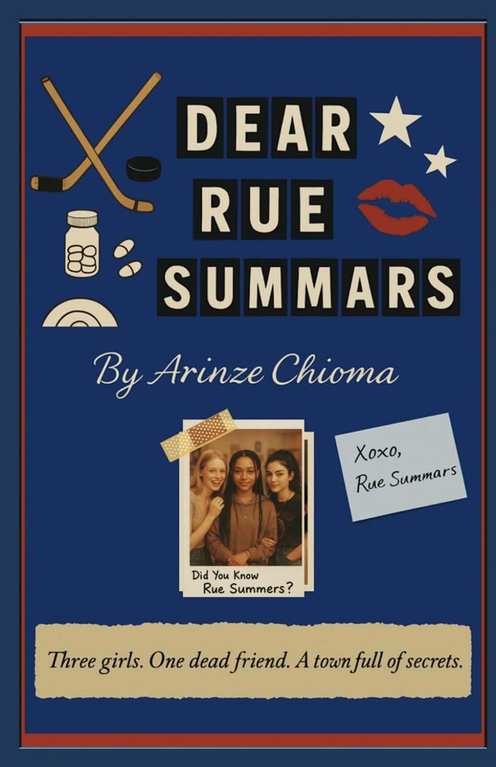 Dear Rue Summers: A small-Town Murder Mystery with a Hockey Romance