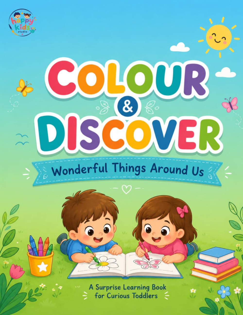 Colour & Discover: A surprise learning book for curious toddlers