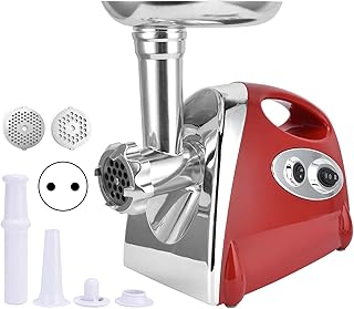 Mélangeur à viande électrique, hachoir à viande électrique 2800W hautes performances pour les boucheries pour la cuisine à domicile pour les restaurants(pink)