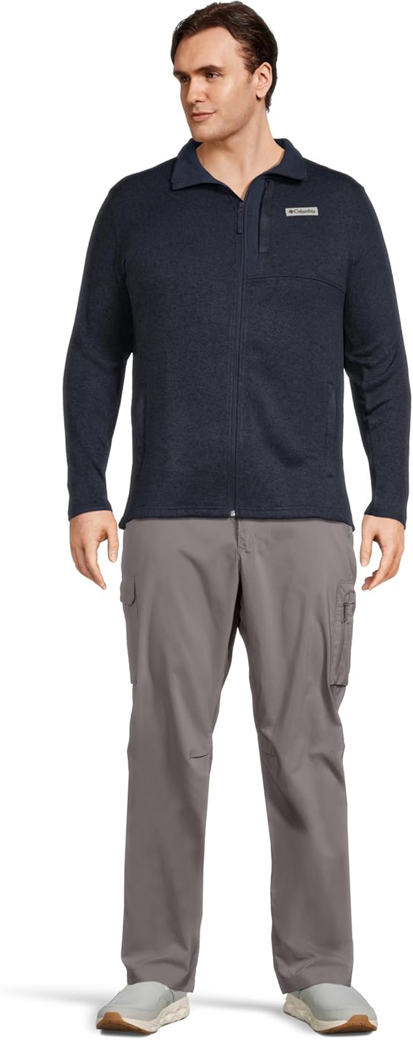 Columbia Men's Sweater Weather Full Zip, Collegiate Navy Heather, X-Large Tall - Image 5