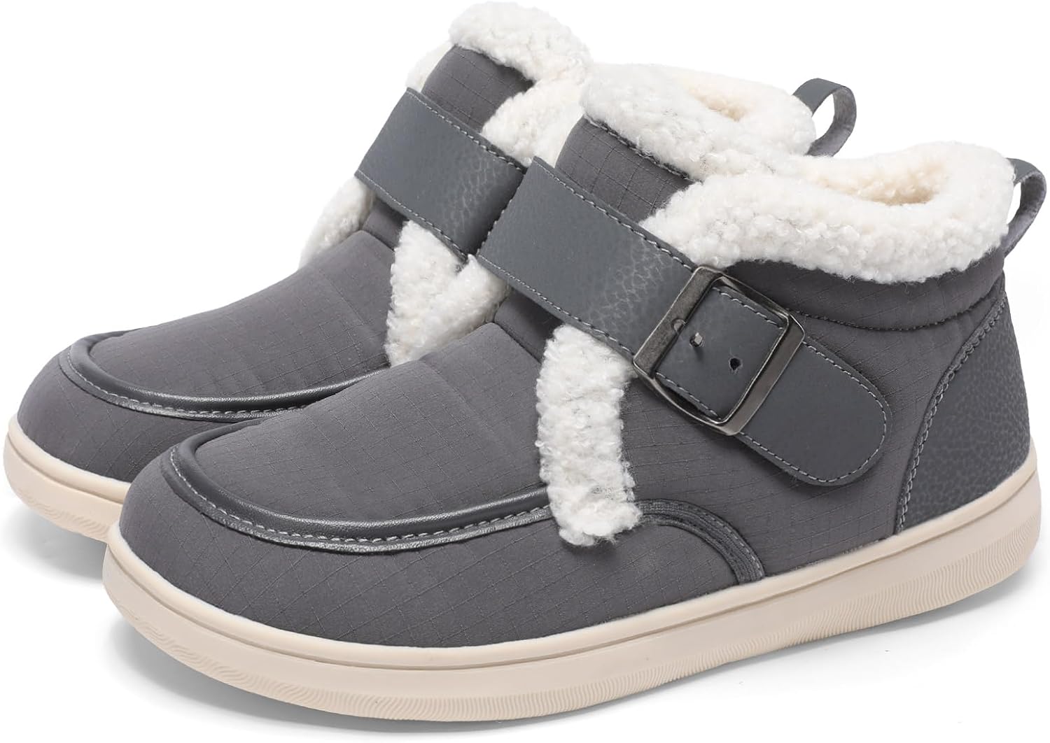 Women Wide Slippers Shoes Furry Lined Winter Diabetic Ankle Slipper Boots