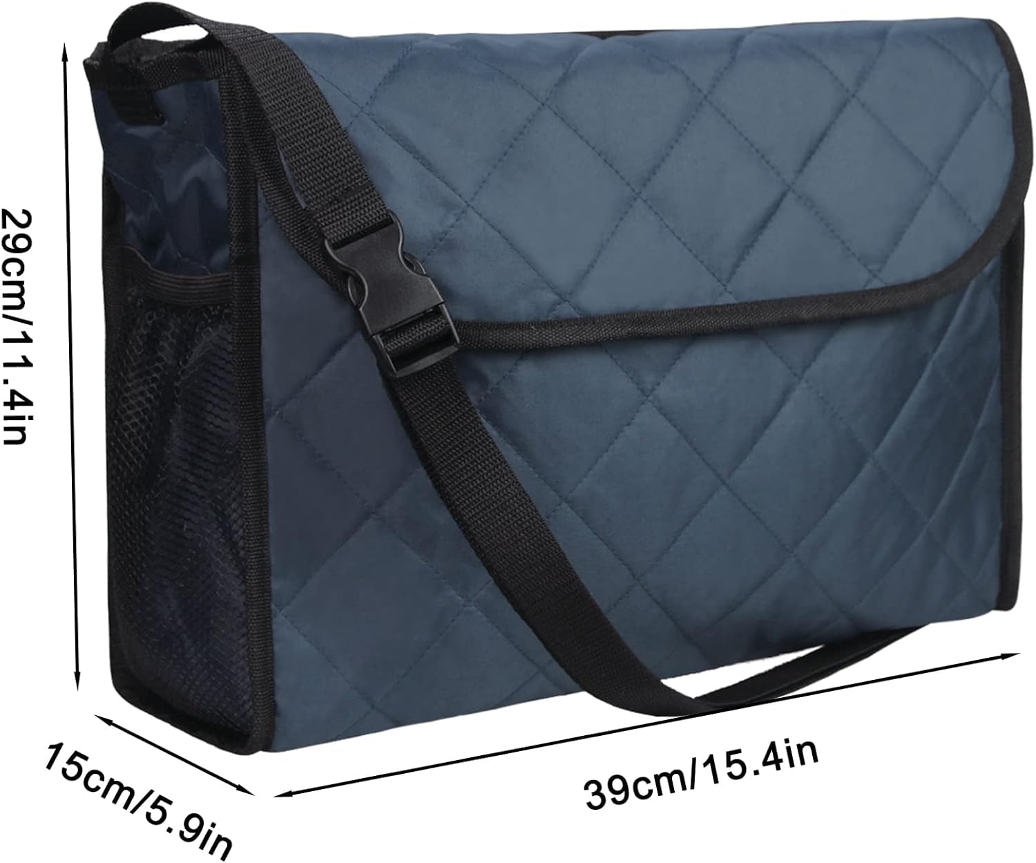 Mochila para Silla de Ruedas, organizadores de Almacenamiento para sillas de Ruedas para andadores, andadores, Scooters, Accesorio de Mano Grande para Colgar en la Espalda,Black