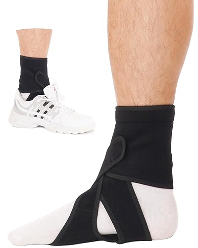 Furlove AFO - Soporte de pie para caminar, soporte de pie caído con zapatos, férula nocturna suave para caída del pie, soporte de caída de pie para disponible en Yaxa Peru