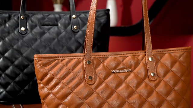 Bolso Tote Acolchado Montana West para Mujer miniatura 7