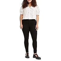 Levi's 720 High Rise Super Skinny Jeans, Black Galaxy