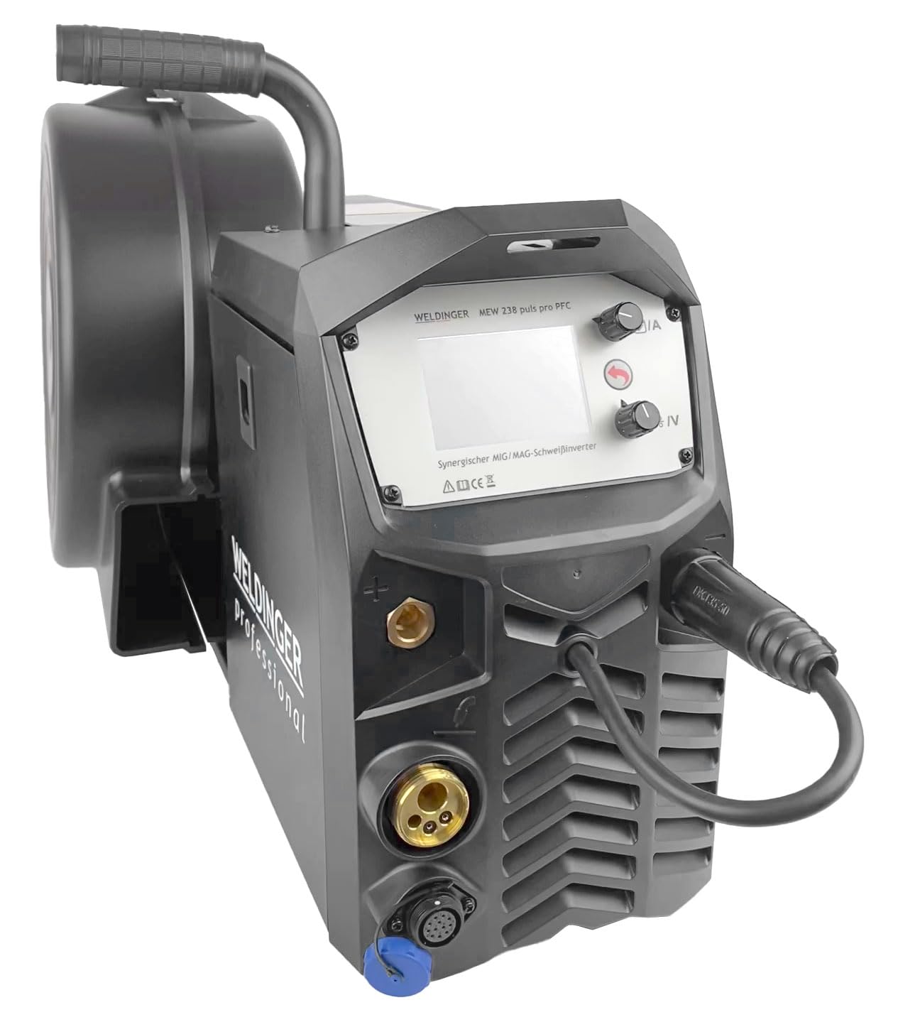 WELDINGER MEW 238 puls pro PFC synergischer MIG/MAG-Schweißinverter