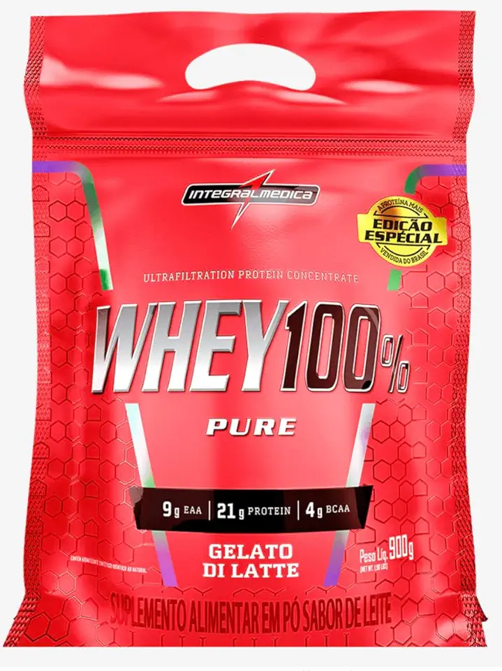 IM WHEY 100% PURE GELATO DI LATTE 900G POUCH - Super Mass Gainer