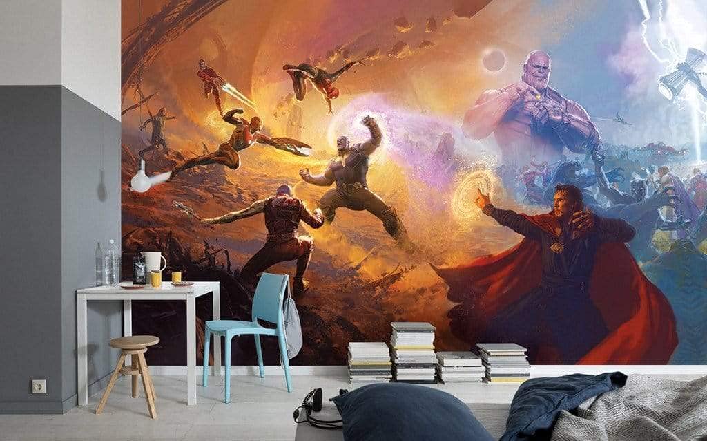 KOMAR Fotobehang Vlies DX8-173 Disney Edition 5 Marvel Avengers Assemble 400x250 Cm