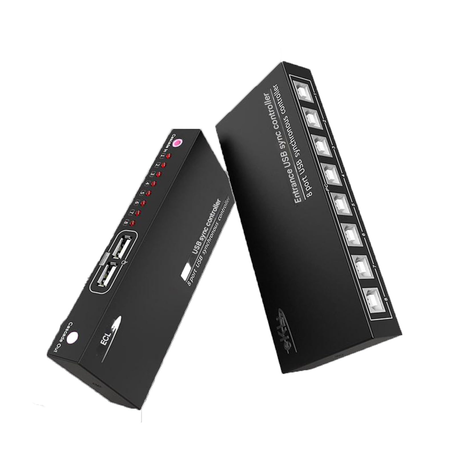 8 Ports Computer Mouse and Keyboard Control Synchronizer, Game Multi Open Synchronizer, USB Sharing Device, Plug and Play-image-45