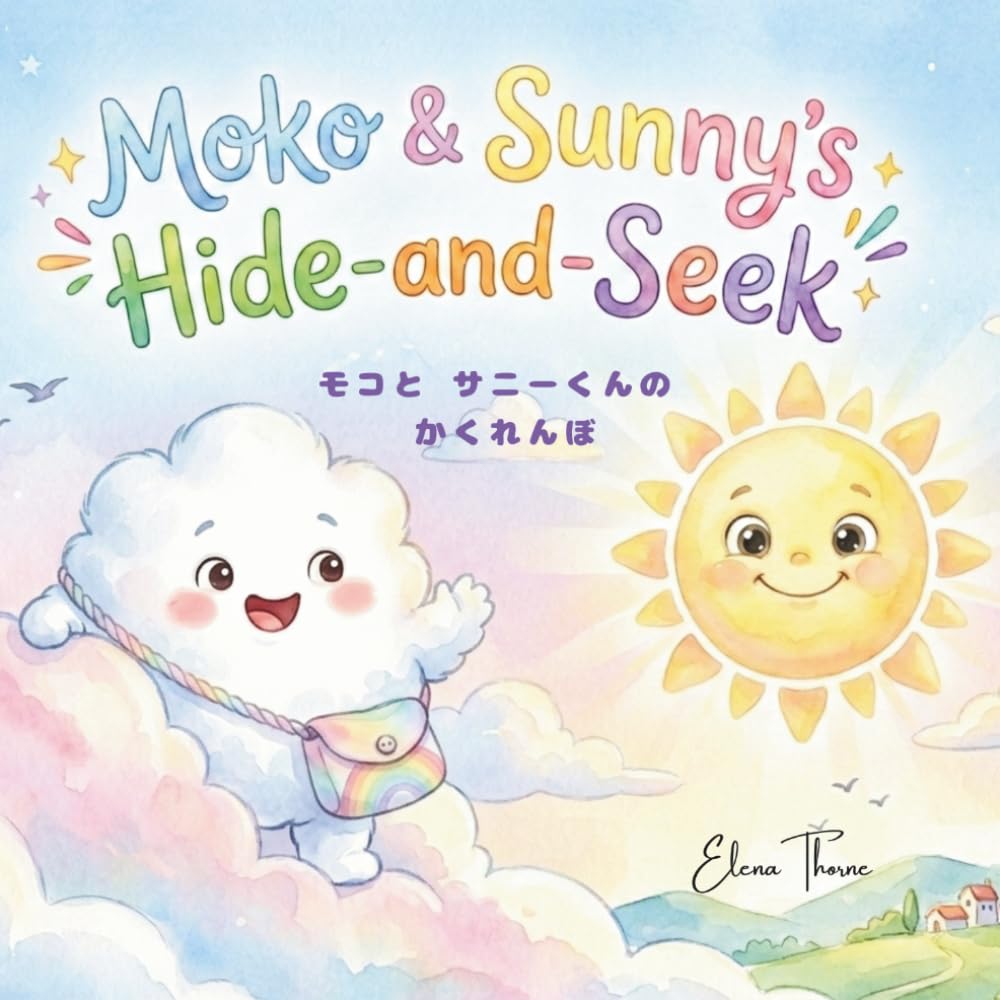 【日本語と英語で読めるバイリンガル絵本】モコとサニーくんのかくれんぼMoko & Sunny’s Hide-and-Seek: English and Japanese Bilingual Book (Mokoシリーズ)