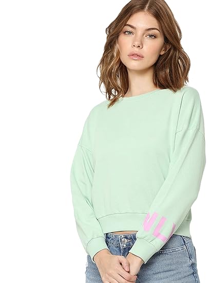 Women's Cotton Hooded Neck Sweatshirt