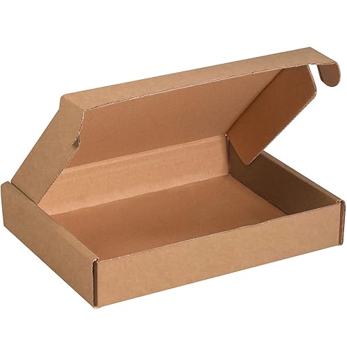 BOX USA BMFL22182K - Sobres de literatura de lujo, 22 x 18 x 2 34 pulgadas, papel kraft (paquete de 25)