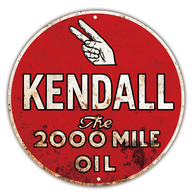 Amazon.com: Reproduction Vintage Gasoline/Motor Oil Signs, 12