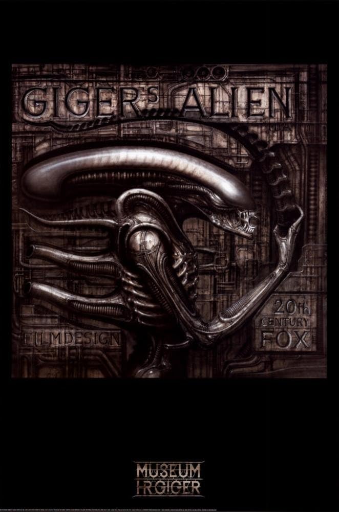 Giger's Alien Poster by H. R. Giger 24 x 36in