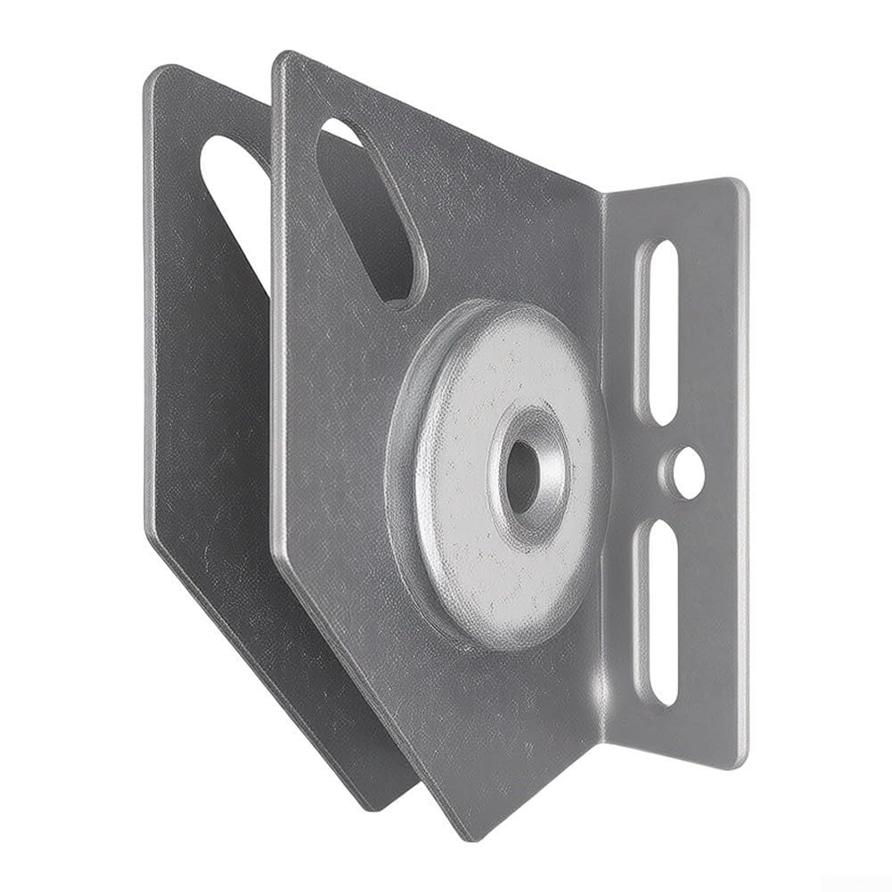 para soporte Bisagra Puerta Garaje para acero Galvanizado 2 Unidades