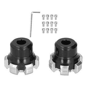 Generic Wheel Axle Sliders, CNC Aluminium Alloy Wheel Axle Protector High Strength for Motorcycles for Bikes(Silver)'