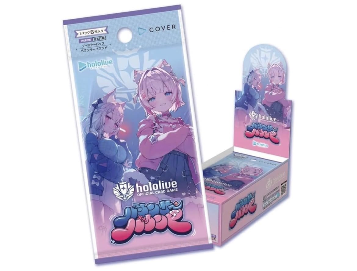 ホロライブカード バウンサーバウンド 未開封 3BOX シュリンク付き