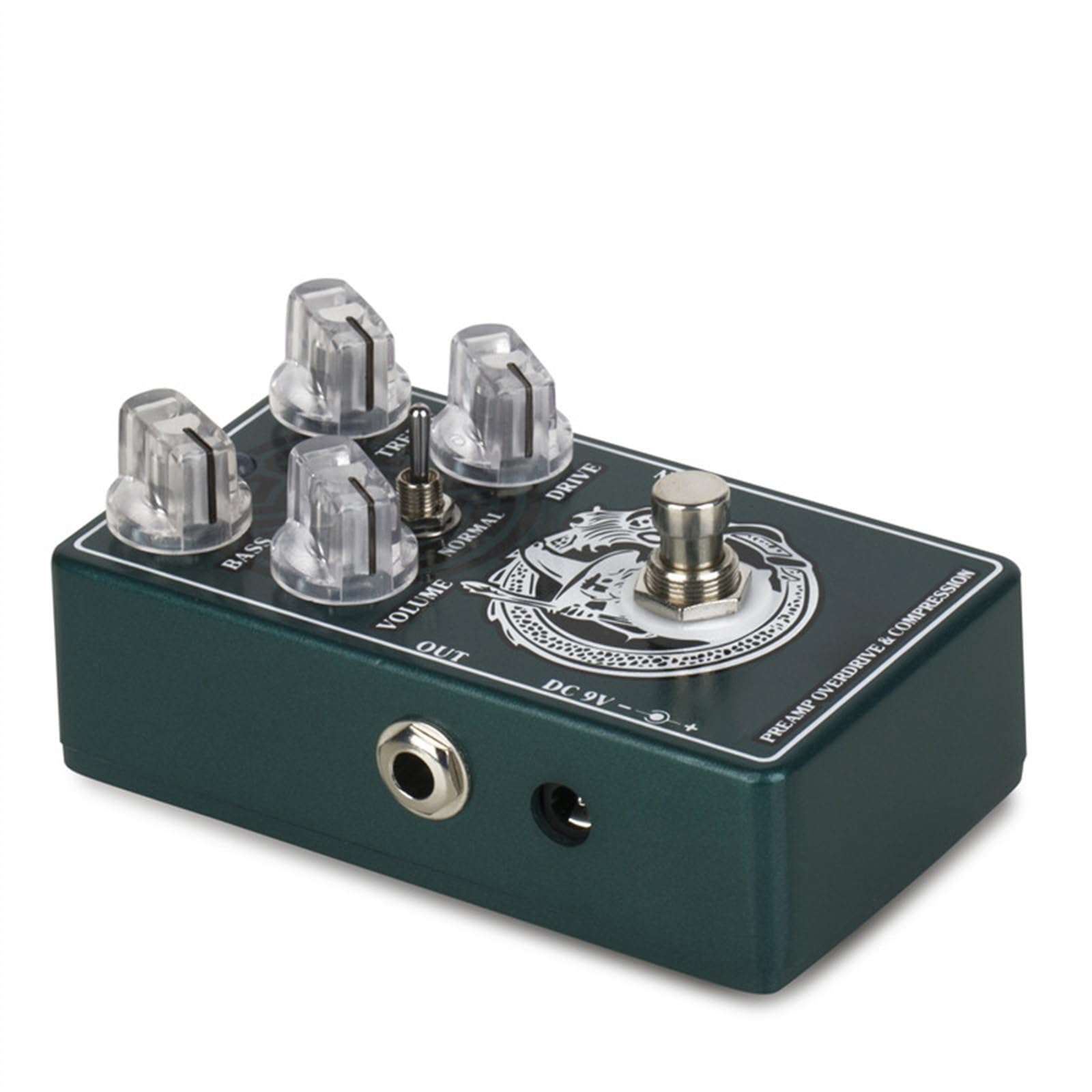 modulacyjny pedał gitarowy Pedał Gitary Overdrive Przedwzmacniacz Pedał Efektów Kompresora Overdrive