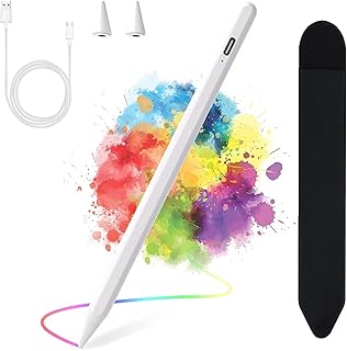 Stylus Pen for Touch Screen, Smart Digital Stylus Pen for iPhone, Samsung, iOS/Android Smart Phone and Other Tablets,Smart Pen,Active Stylus Pen Pencil for Precise Writing/Drawing