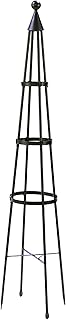 12 Unique Trellis Ideas to Add Character to Your Garden Space 32 Achla Designs OBL-01, 61-in Wrought Iron Garden Obelisk Trellis, H, Grap...