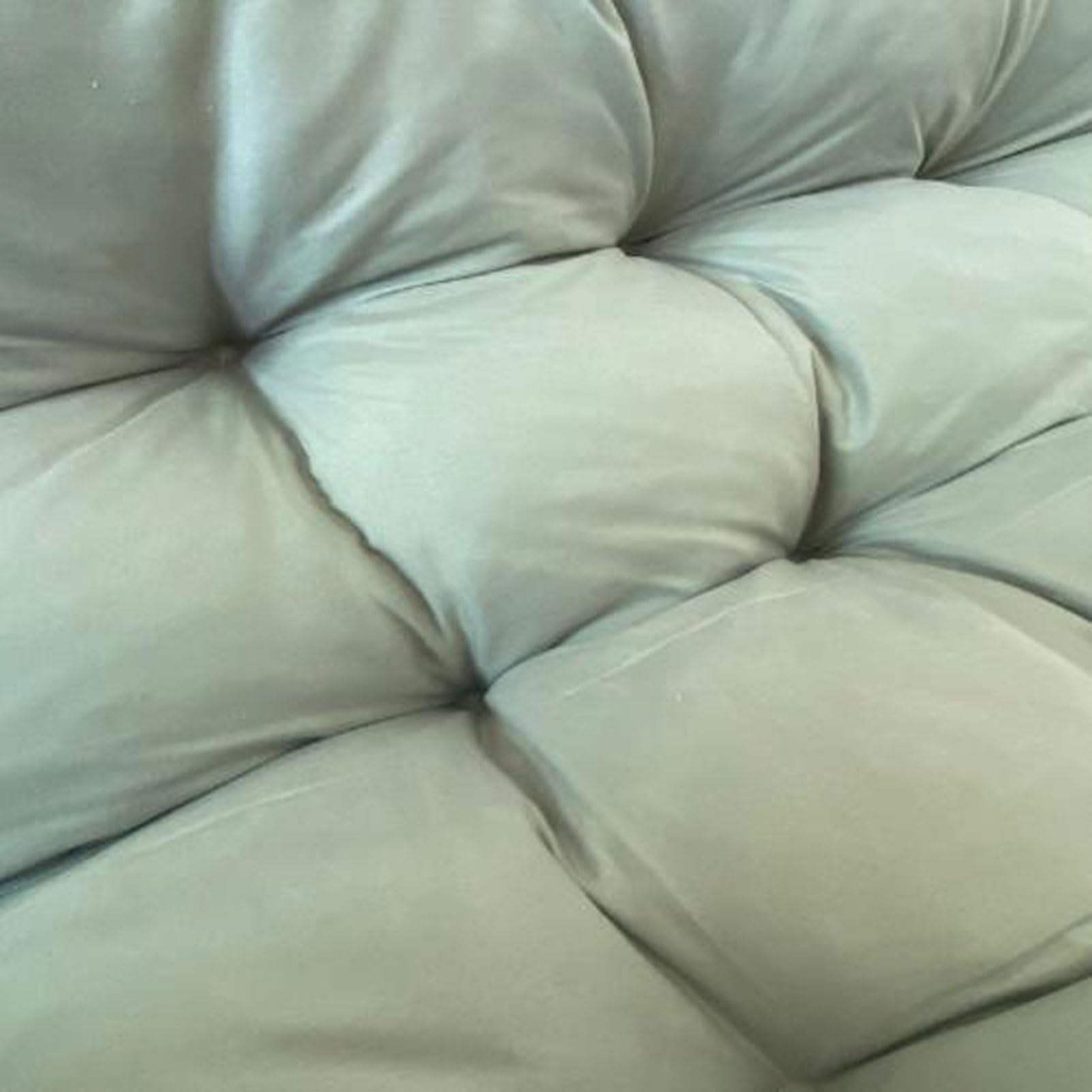 Cuscino per sedia sospeso da esterno, per mobili da giardino, cuscino blu per panchina per interni/esterni, casa, ufficio, patio, dimensioni 120 x 80 cm, opzione comoda ed elegante per rilassarsi in