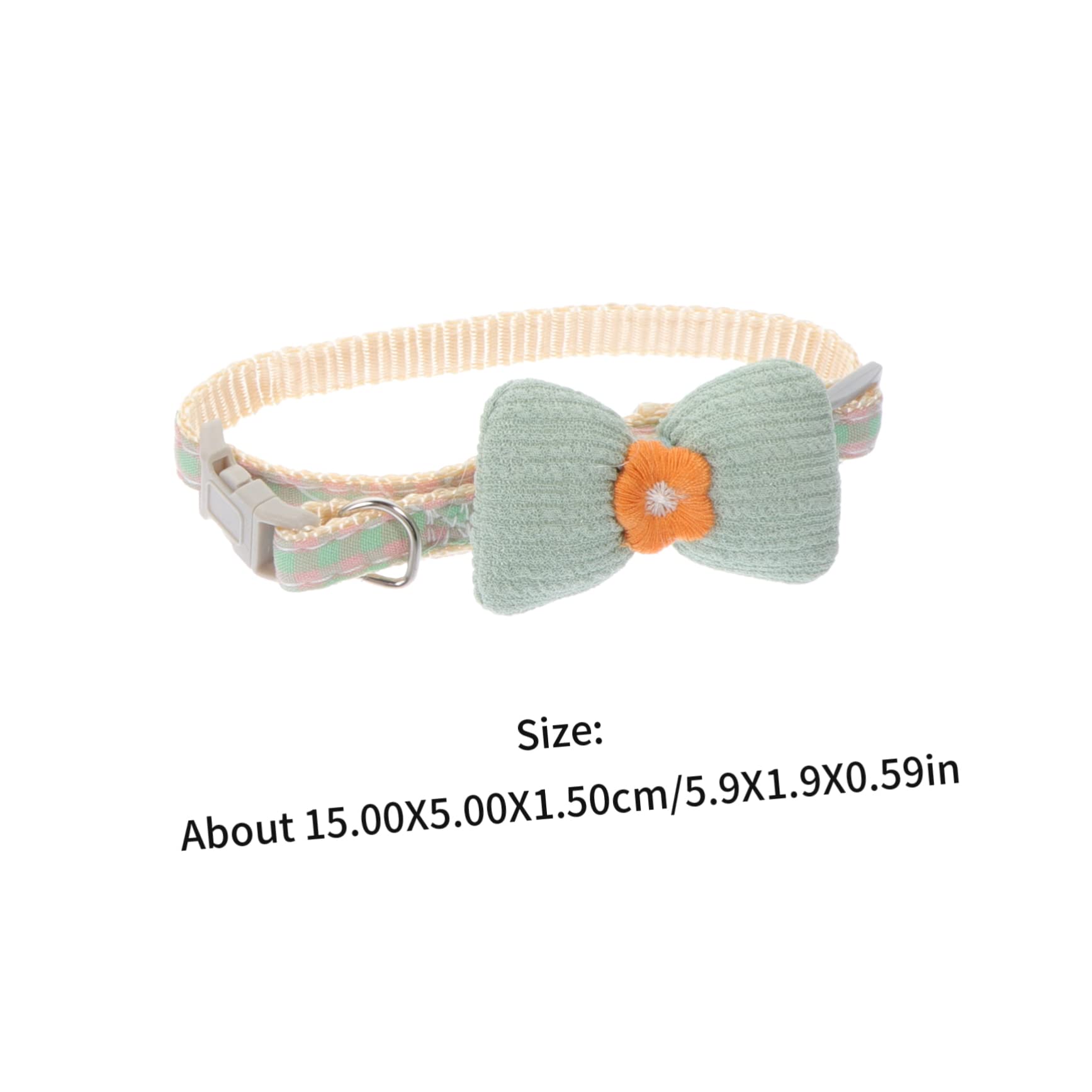 Amosfun 10stücke Verstellbares Katzenhalsband Mit Schleife Dekoratives Haustierhalsband Für Tägliches Tragen Partys Und Besondere Anlässe