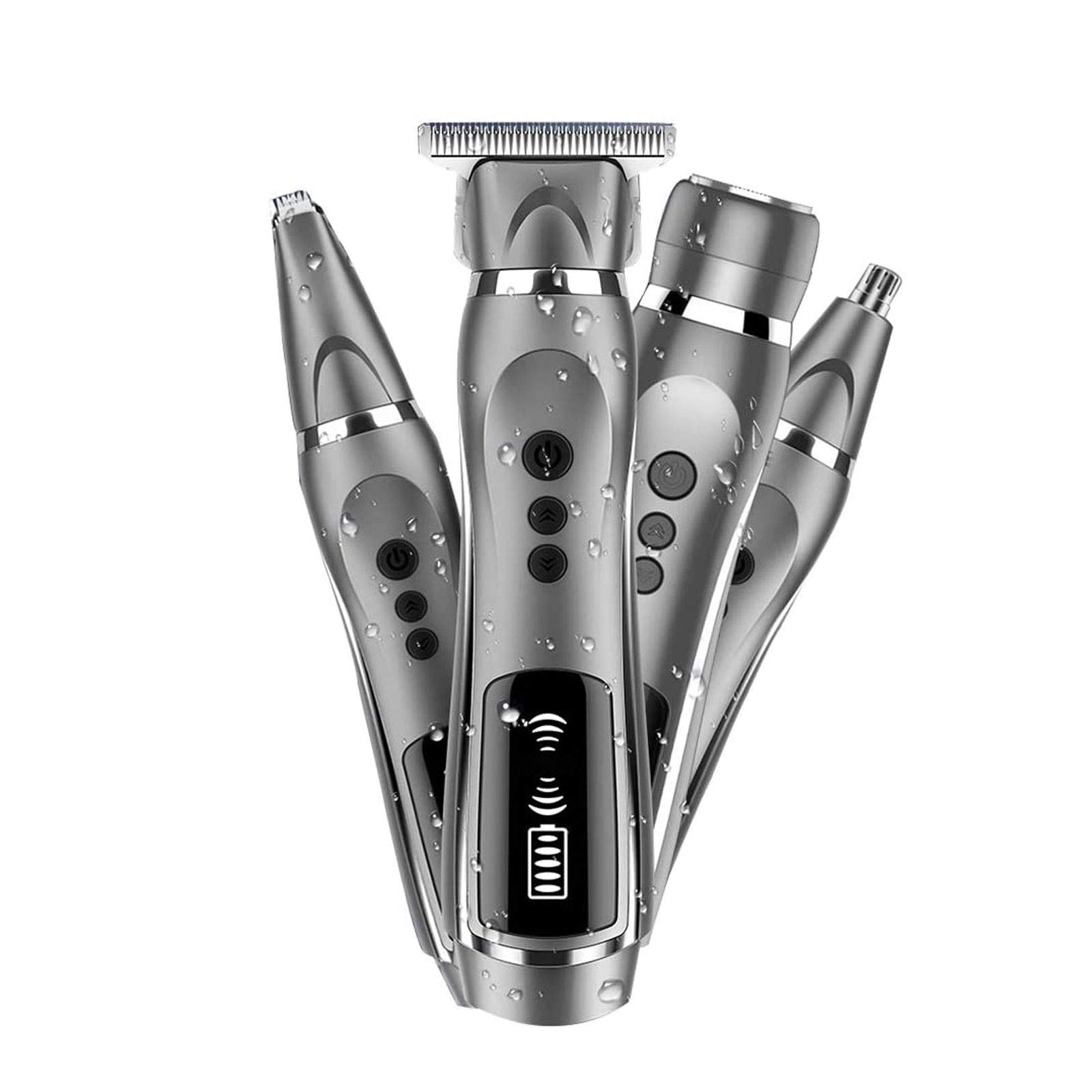 Nose Hair Trimmer USB Rechargeable Ear and Nose Hair Trimmer for Men Professional Painless Nose Hair Remover 4