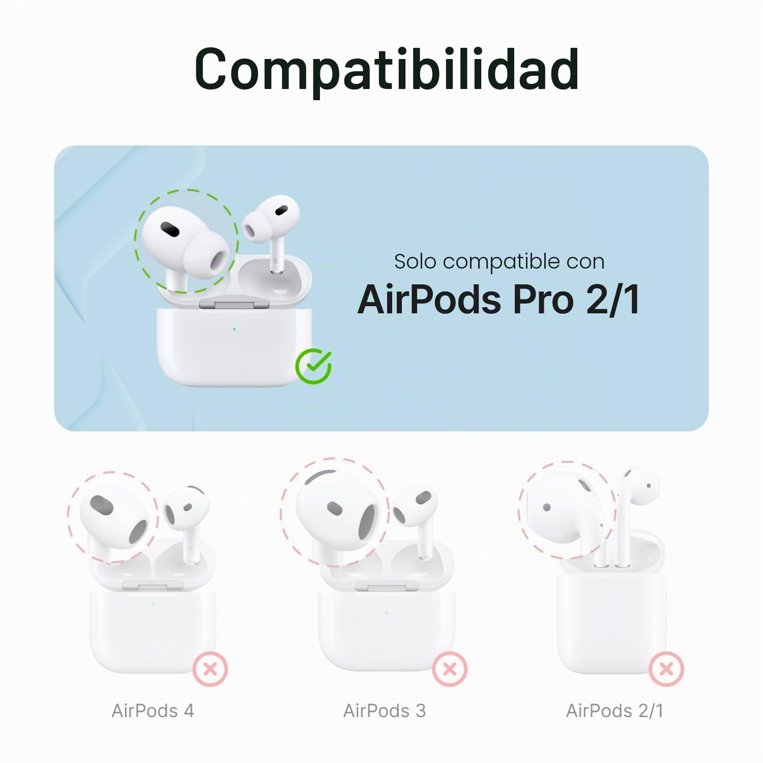 Catalyst Funda impermeable y a prueba de caídas para AirPods Pro (2ª generación), edición especial, compatible con carga inalámbrica, funda suave de piel, con mosquetón (negro)