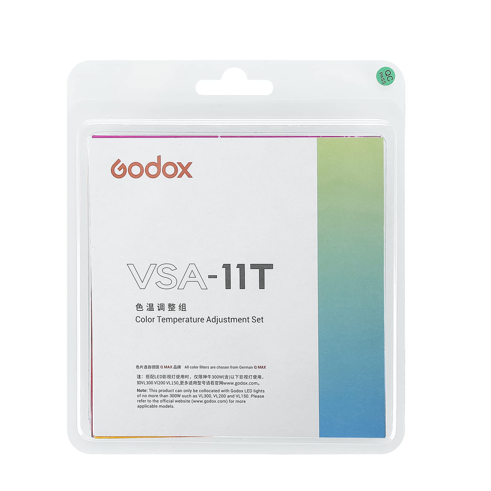 Amazon.com : Godox VSA-11T Color Temperature Adjustment Gel Set