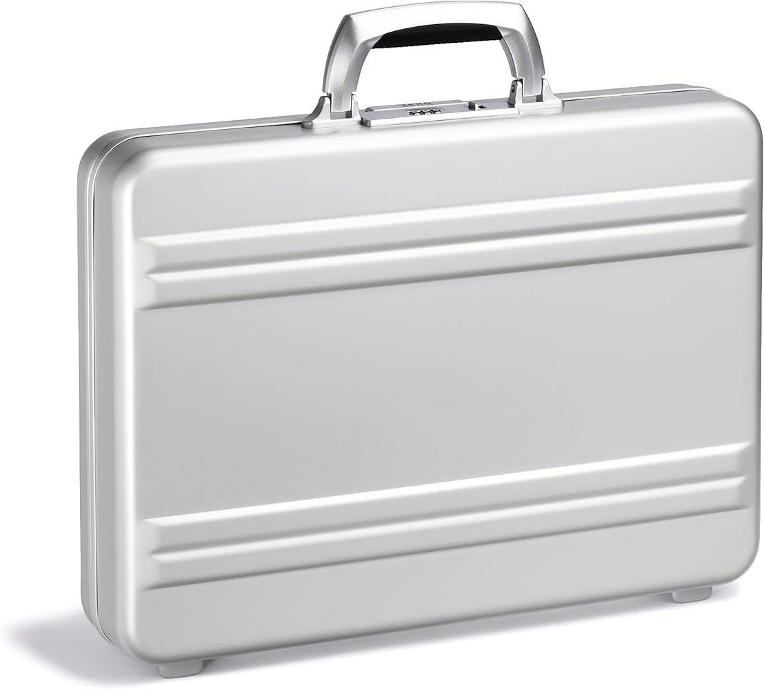 ☆美品☆ゼロハリ☆クリアハンドル☆アタッシュケース☆ポリッシュ