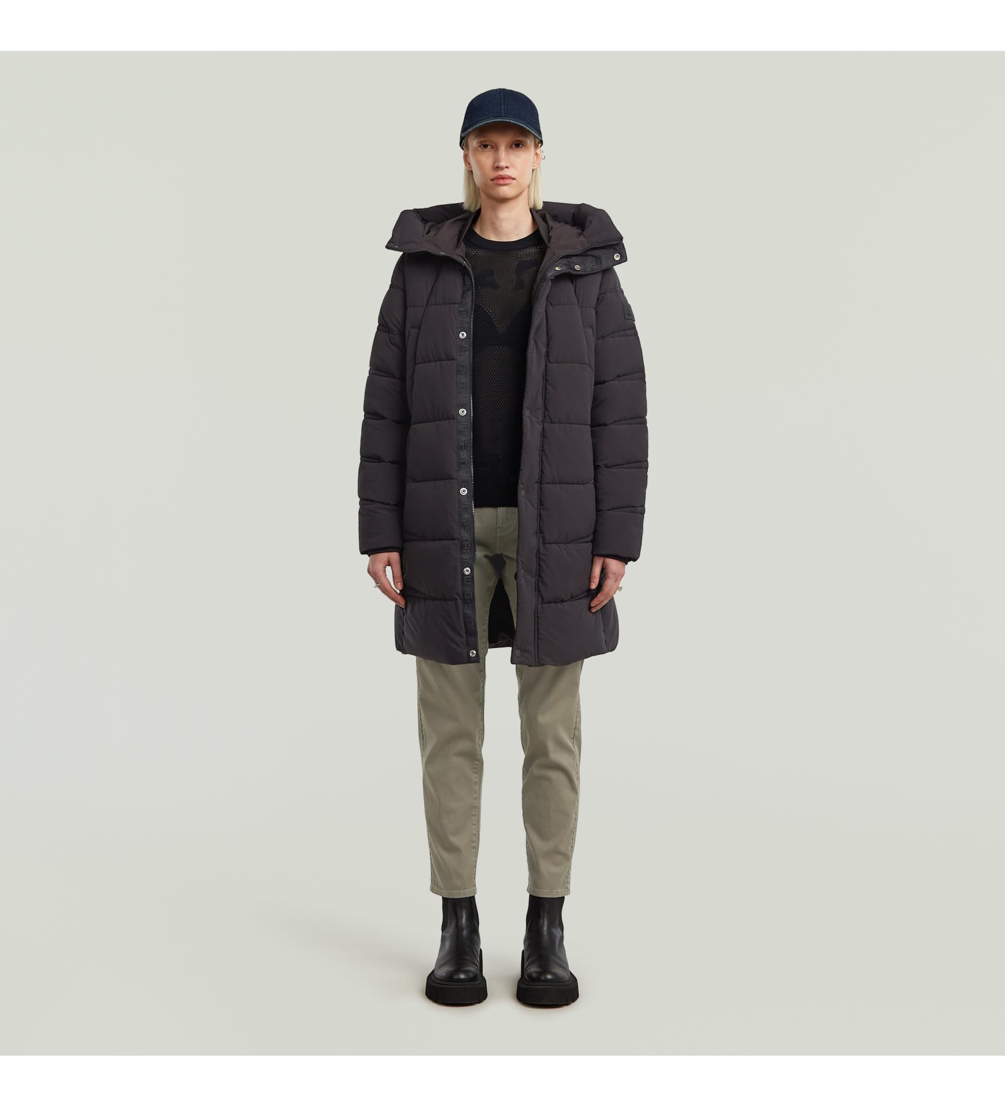 G-STAR Kurtka Kobiety Whistler Mid Puffer Wmn