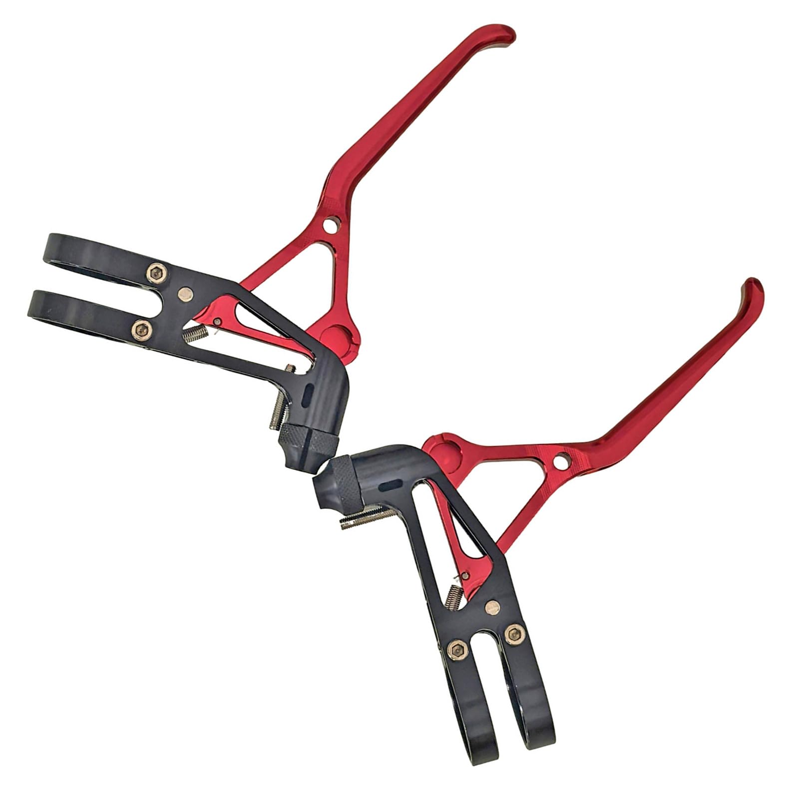 Woedpez Handlebars Brake Handles Aluminum Alloy for Mountain Bikes Road Bike Brake Levers