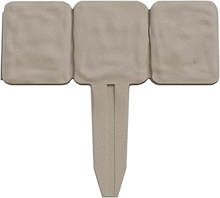 Garden Garden Bed Border with Stakes