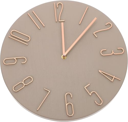 Ciieeo Clock Decked Rustic Home Decor Door Knob Plate Car Dashboard Cute Ornament Reloj De Pared Computer Tower Stand Wall Decor Norse Decor Wooden