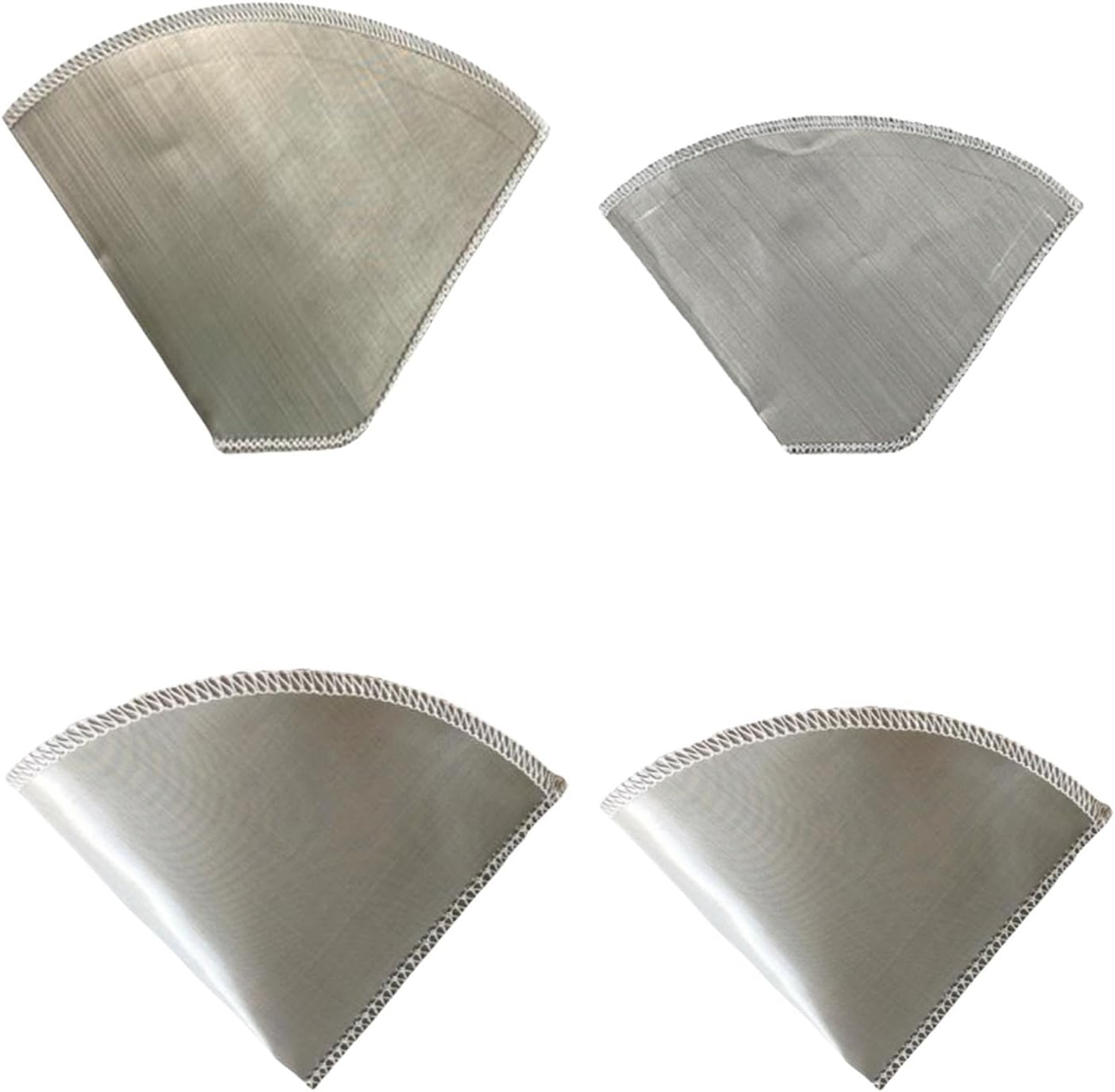 Stainless Steels Fine Meshes Coffee Filter Replacement Coffee Dripping Filter Paperless Universals Easy to Stainless Steels Fine Meshes