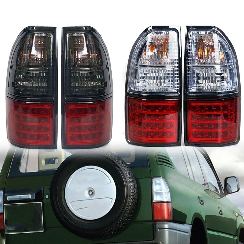 Feu arrière de voiture clignotant et antibrouillard haute visibilité pour Land Cruiser Prado 90 - 2