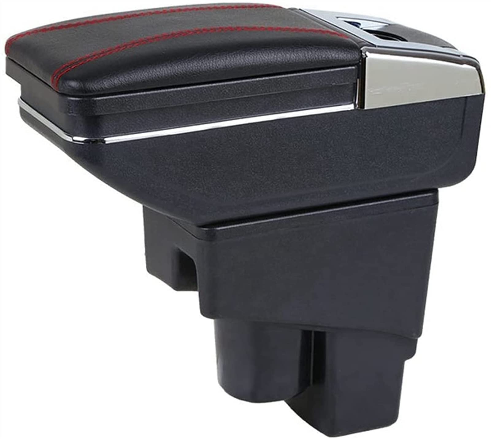 MVEESFor Honda For Jazz 2002-2007 Car Arm Rest Hatchback Armrest Center Centre Console Storage Box Car Armrest