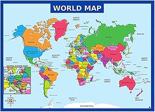 Goodern World Map Poster