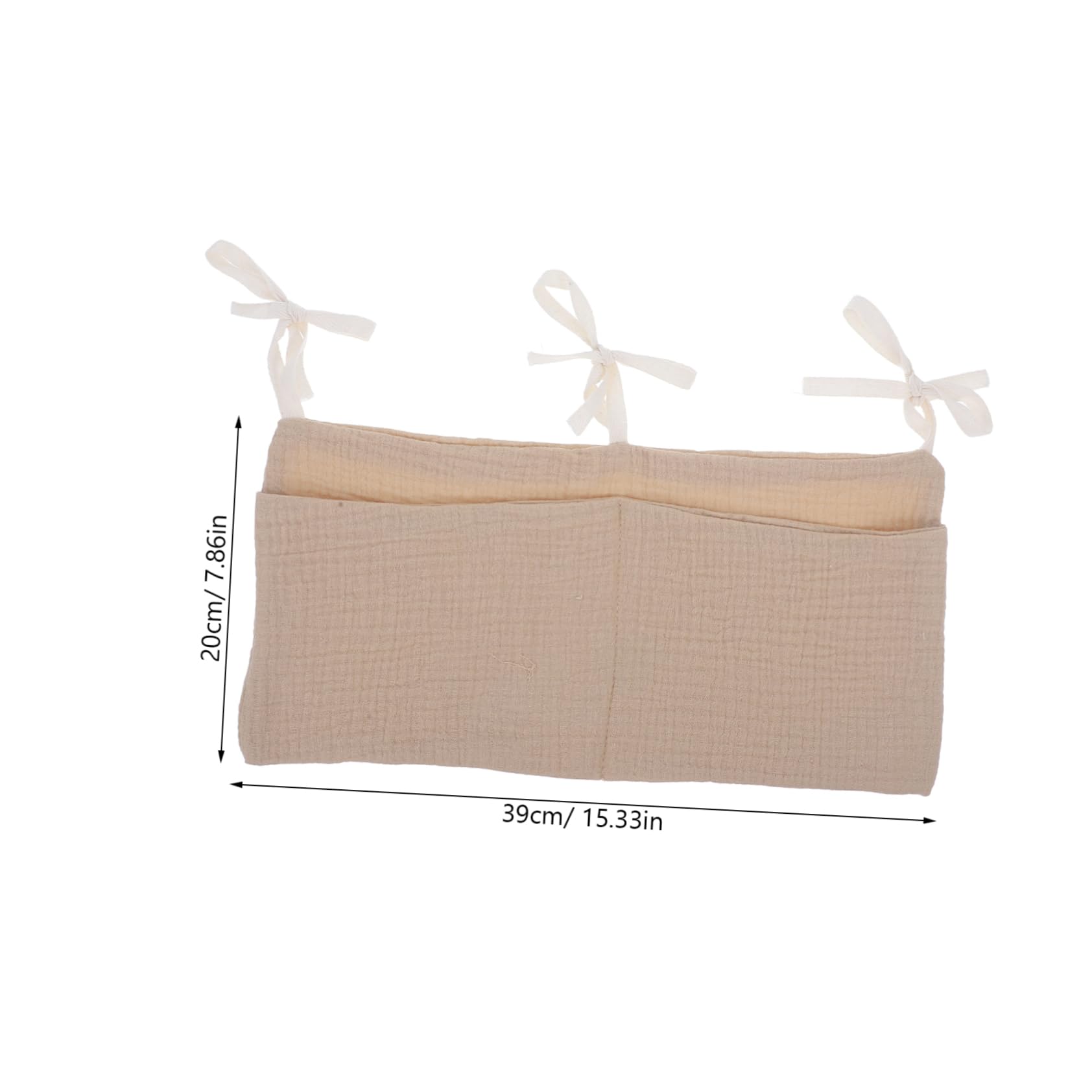 Toddmomy Lightweight Portable Stroller Bag Cotton Storage Organizer Double Slots Stroller Accessory for Baby