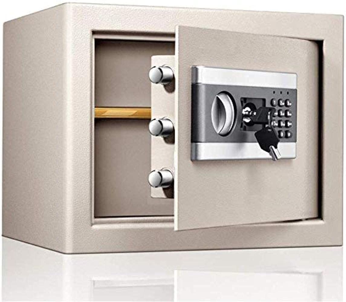 Caja Fuerte Digital de Gran Capacidad, Seguridad electrónica, gabinete de Acero para Dinero, Cajas Fuertes para Documentos de identificación, Documentos A4, computadoras portátiles, Joyas