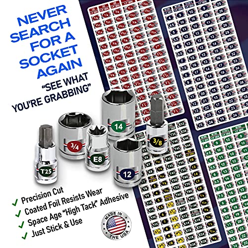 New Ultimate Edition Chrome Socket Labels #TOP4