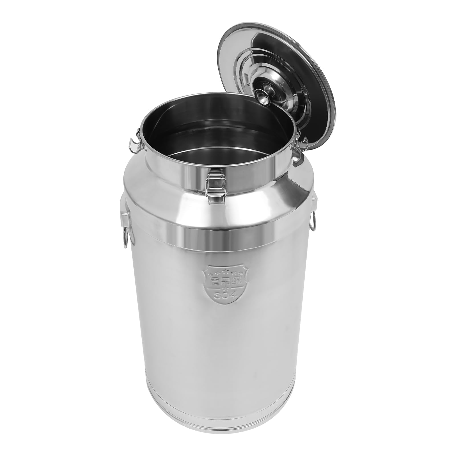 Cubo de Leche Acero Inoxidable 23,25 galones portátil Gran Capacidad Sellado para Fiestas Bodas picnics cafeterías y bufés.