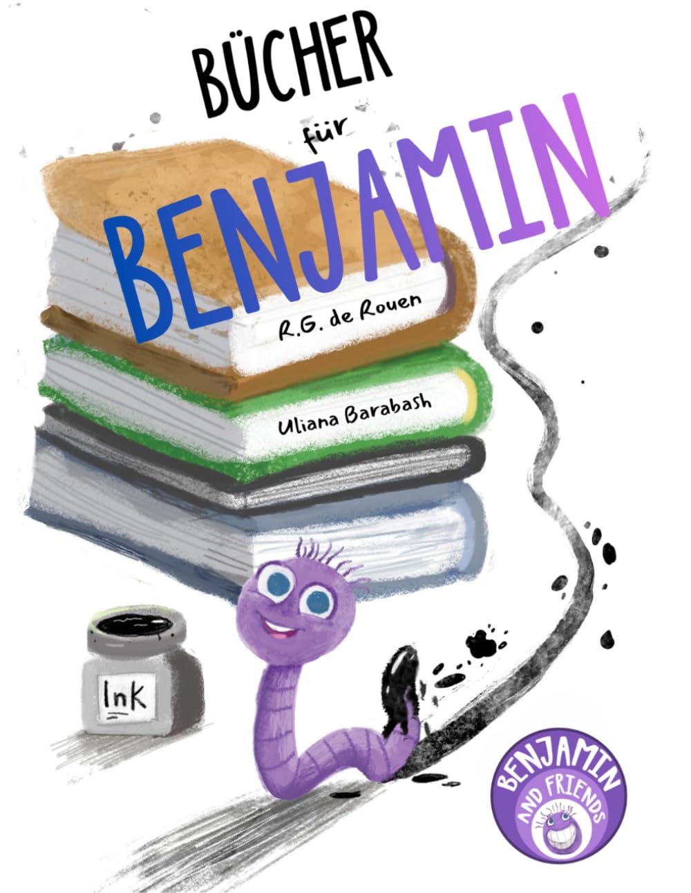 Bücher für Benjamin: Ein herzerwärmendes Bilderbuch über Lesen, Abenteuer und Freundschaft (3–7 Jahre) (Benjamin und seine Freunde)