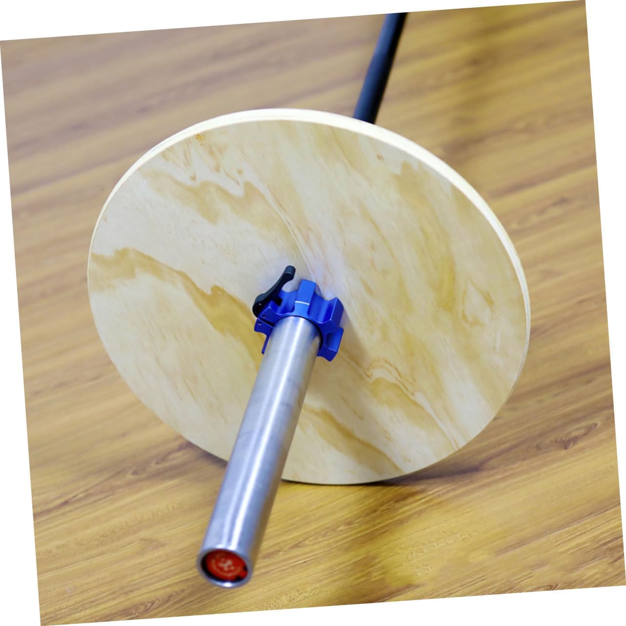 Wooden Barbell Plates Weight Lifting Changeable Bumper Plates Strength Training Fitness Equipment