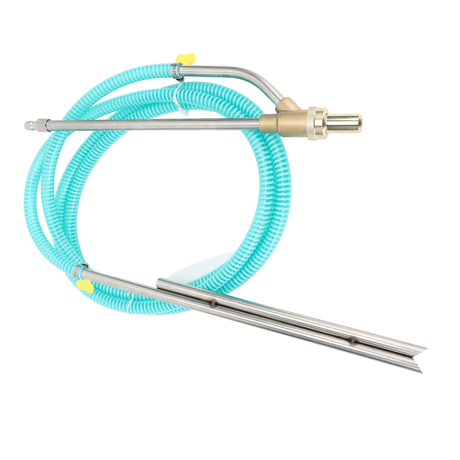 Kit di Sabbiatura per Idropulitrice, Kit di Sabbiatura Bagnata per Funzionamento Senza Polvere con Attacco a Sgancio Rapido da 1/4 di Pollice Include Occhiali Protettivi per la Fabbrica (BLUE)