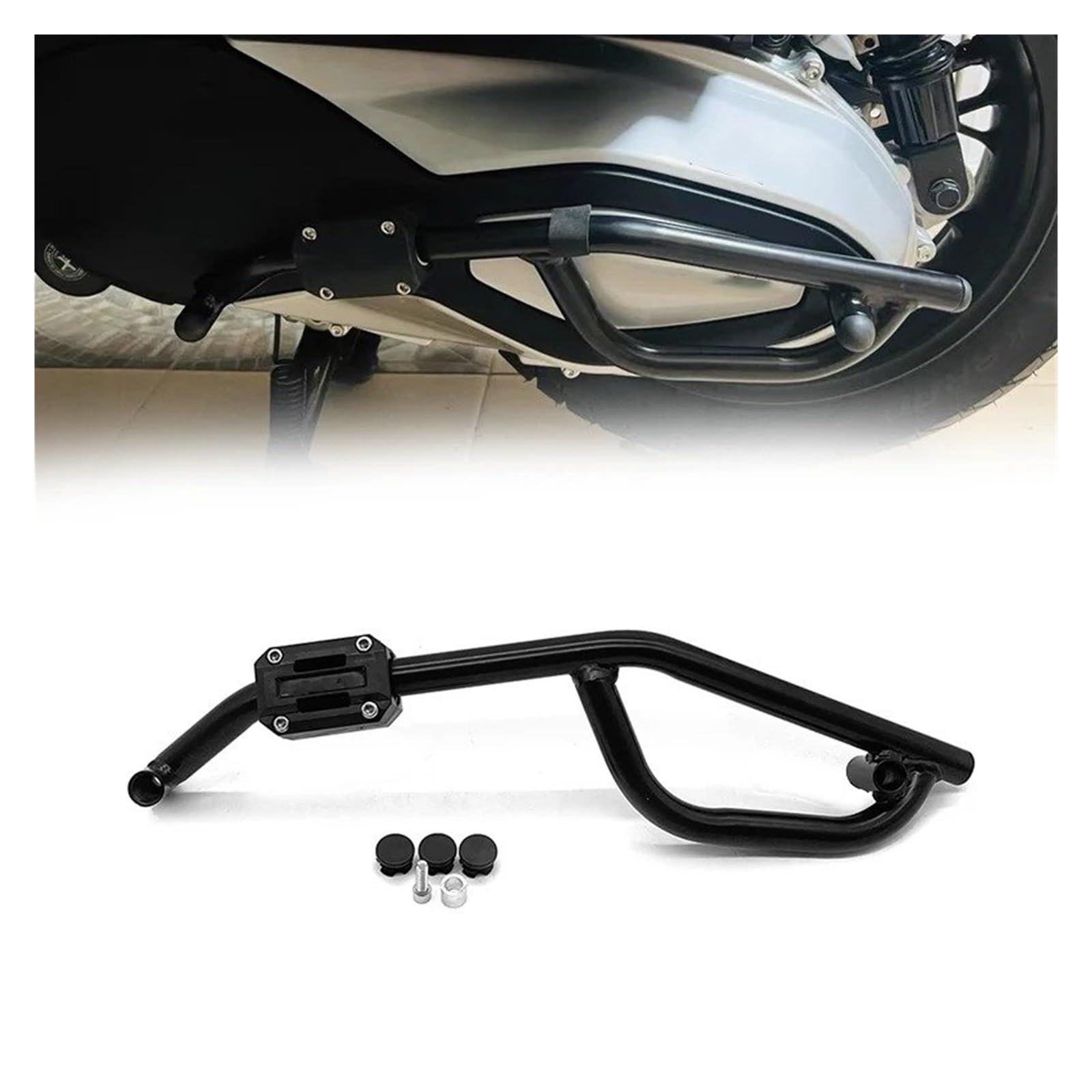 Paraurti Paramotore Barra Per Adv350 ADV350 Per ADV 350 Per Forza350 NSS350 Per Forza 350 Copertura Trasmissione Moto Copertura Trasmissione Barra Protezione Paraurti Crash Bar(ADV 350)