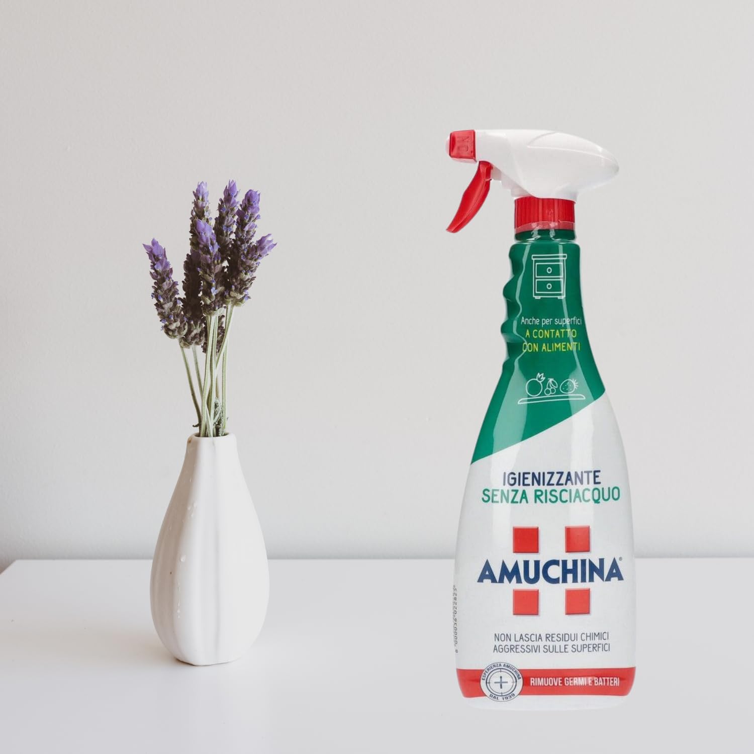 Igienizzante Spray Senza Risciacquo 750 ml – Variazioni 4/8/12 Pezzi – Pulizia Rapida per Superfici (8)