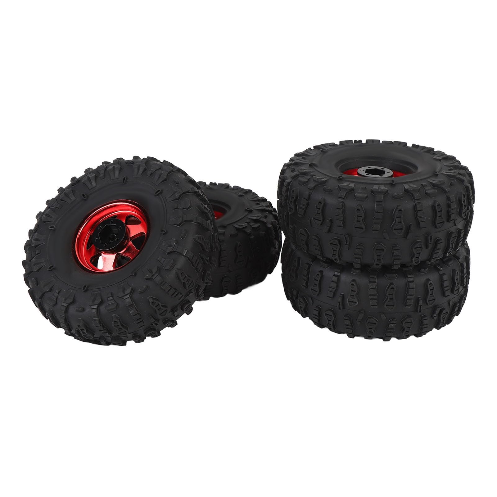 GOWENIC 4PCS 1.9 Pulgadas Ruedas Todo Terreno RC Crawler para Coche Hobby